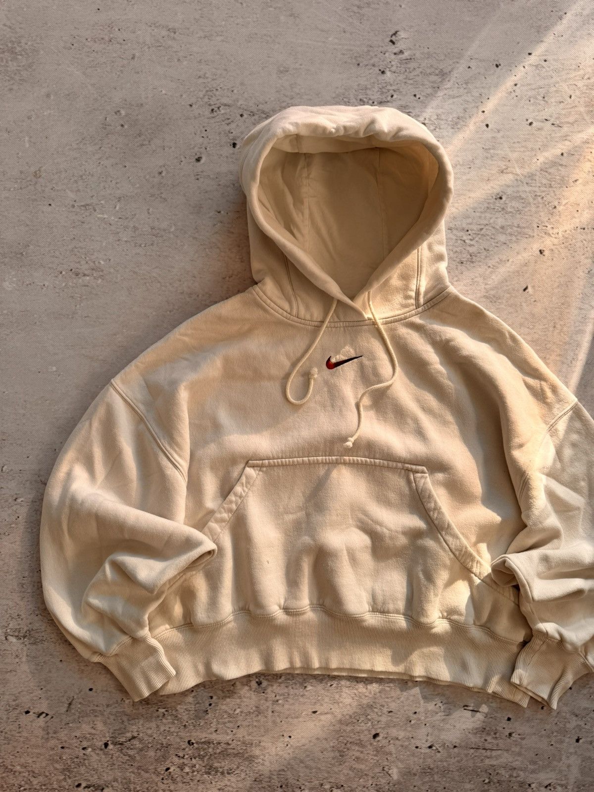 Nike × Vintage NIKE VINTAGE CENTER LOGO OVERSIZE BOXY HOODIE Size US S / EU 44-46 / 1 - 2 Thumbnail