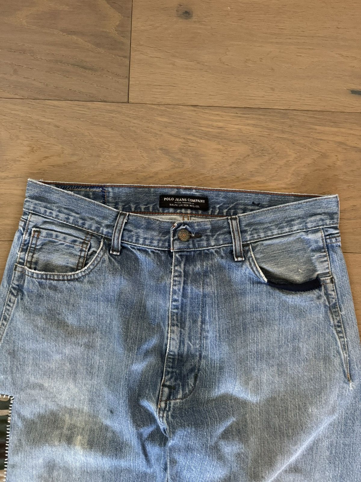 Polo Ralph Lauren Seamless Polo Jeans Company Denim Size US 34 / EU 50 - 4 Thumbnail