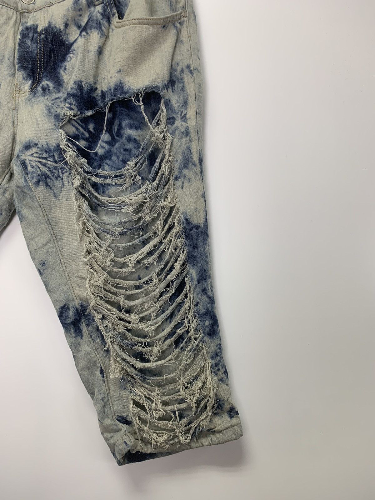 Japanese Brand Dazi Distress denim Style Size US 38 / EU 54 - 6 Thumbnail
