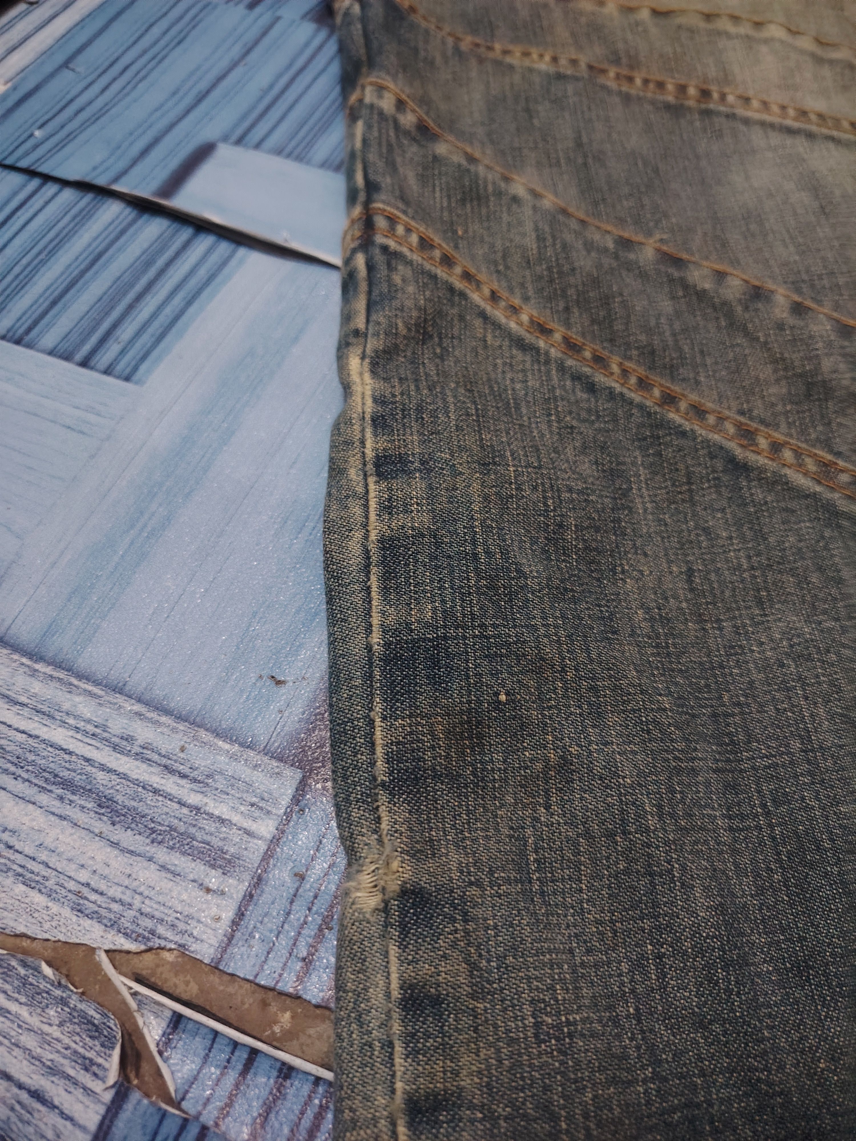 Who Decides War Rare Double Waist Japanese Incredible Distressed Baggy Style Size US 34 / EU 50 - 17 Thumbnail