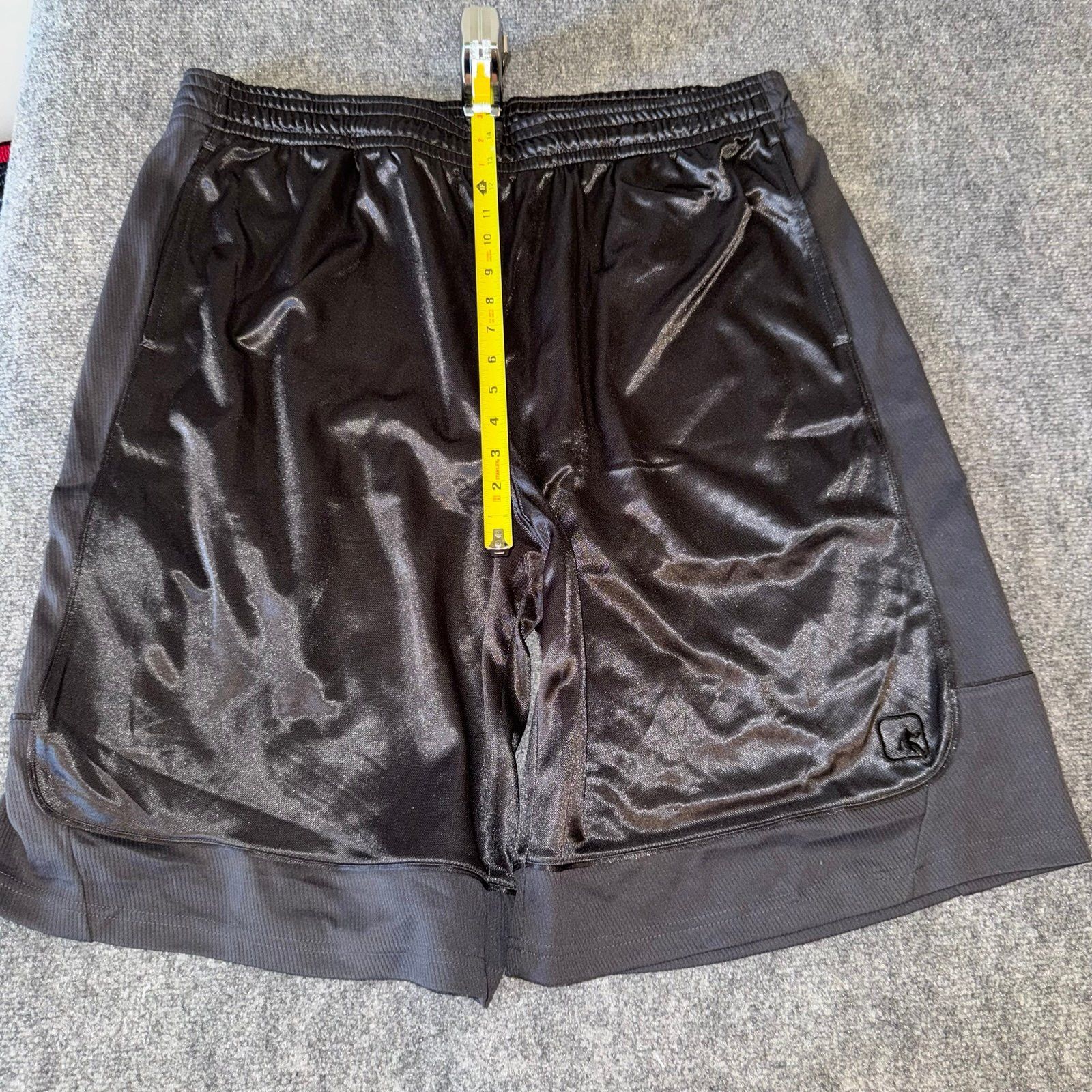 JW Anderson AND1 Dark Gray Dazzle Baggy Hoop Shorts Mens 2XL Rare Size US 40 / EU 56 - 9 Thumbnail