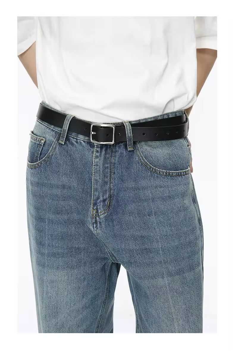 Jean × Vintage Streetwear Retro Washed Straight Pants Jeans Size US 30 / EU 46 - 6 Thumbnail