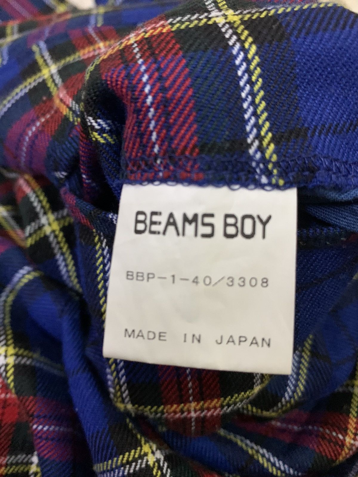 Beams Plus Seditionaries Beams Boy Red Tartan Pant Size 28" / US 6 / IT 42 - 9 Thumbnail