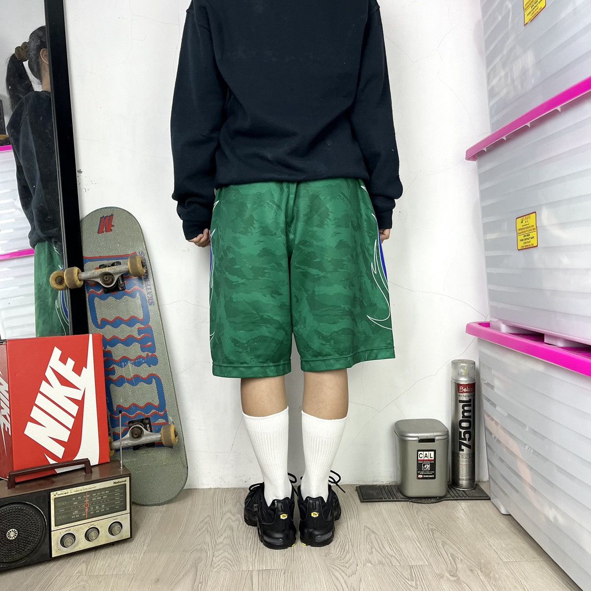 Nike × Vintage ❌SOLD❌ Converse Short Dripstyle sportboys Size US 40 / EU 56 - 3 Thumbnail