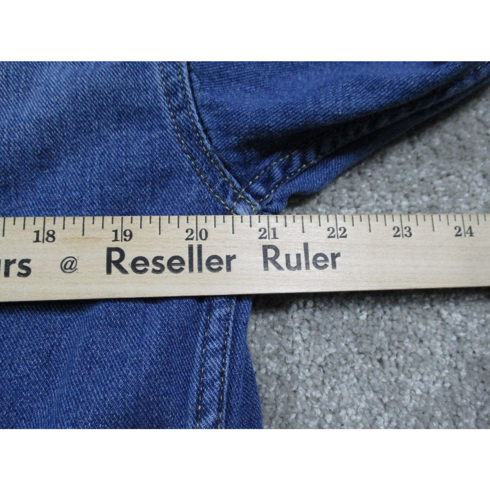 Other YMI Women Denim Jean Jacket Long Sleeve Button Pockets Large Size L / US 10 / IT 46 - 7 Thumbnail