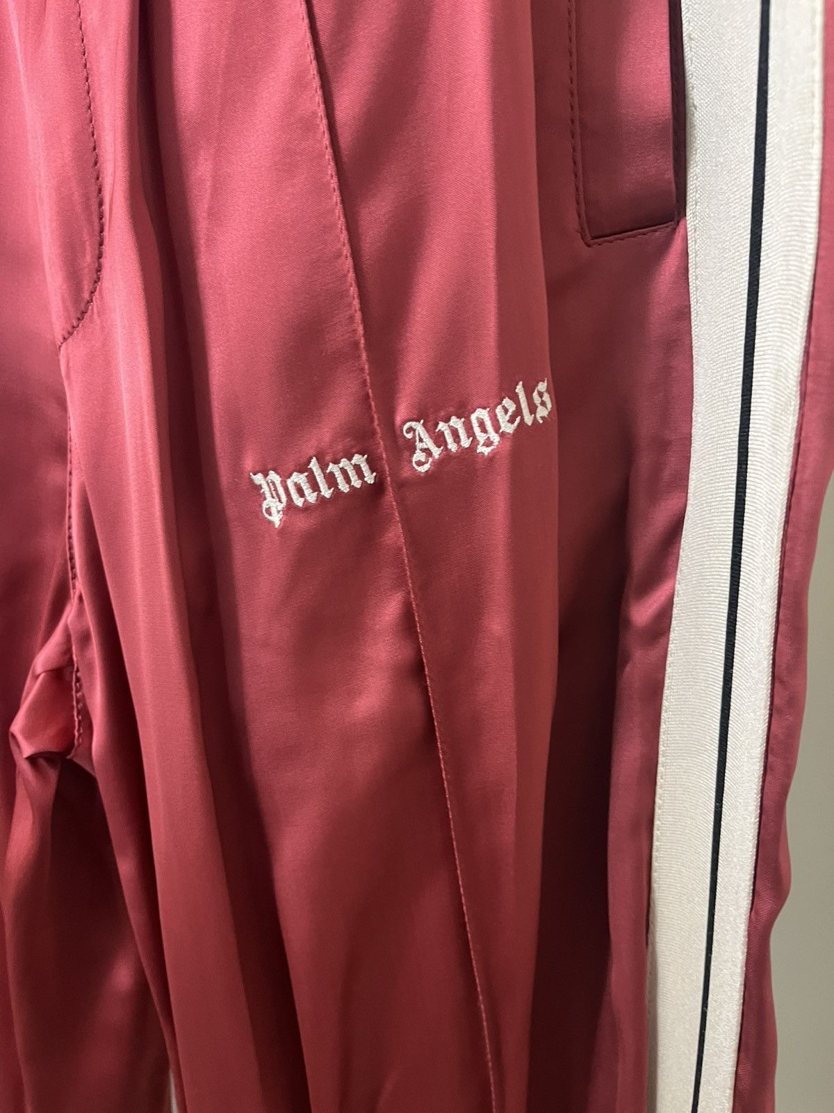 Palm Angels Palm Angels Logo Embroidered Loose Fit Track Pants XL Size US 36 / EU 52 - 3 Thumbnail