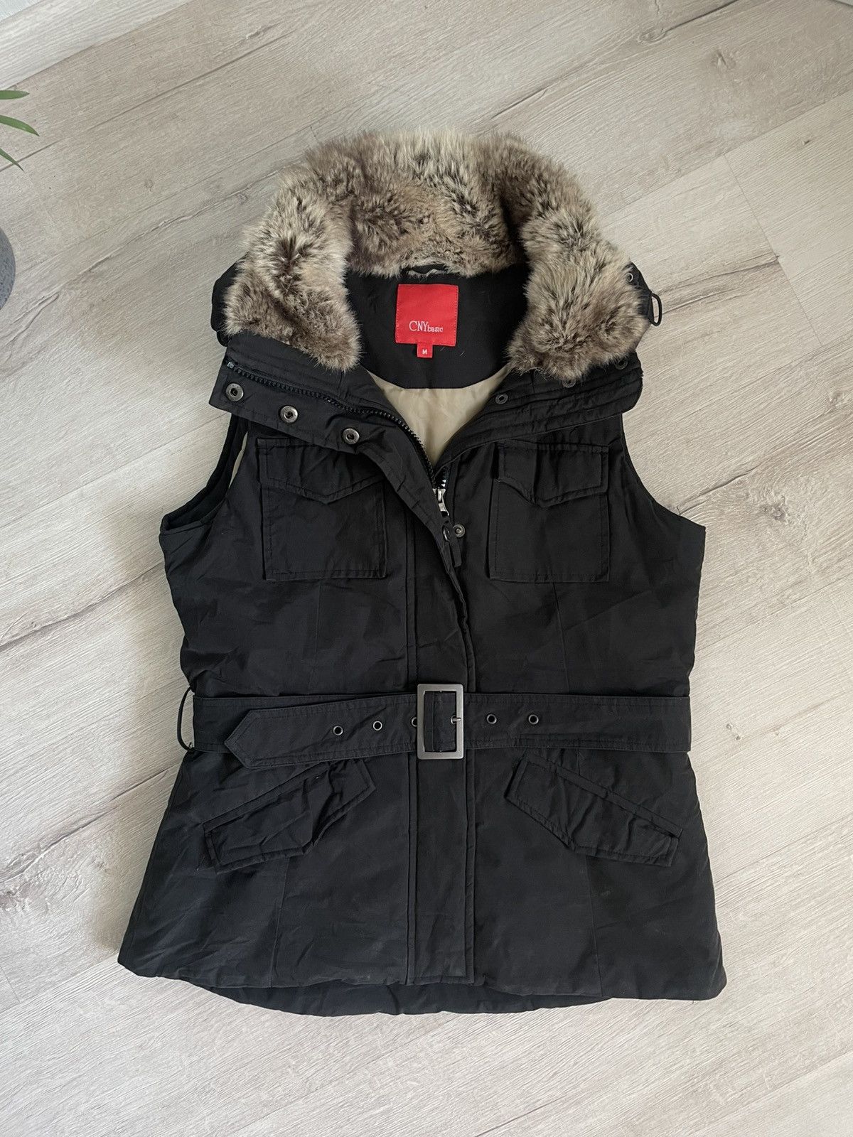 Hysteric Glamour × If Six Was Nine × Vintage Vintage Nylon Multi Pocket Goose Down Vest Fur Coat Y2k Size M / US 6-8 / IT 42-44 - 5 Thumbnail