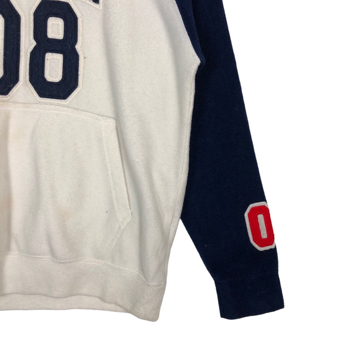 🔥Hoodie Michigan 08 Big Logo Spell Out Japan Made