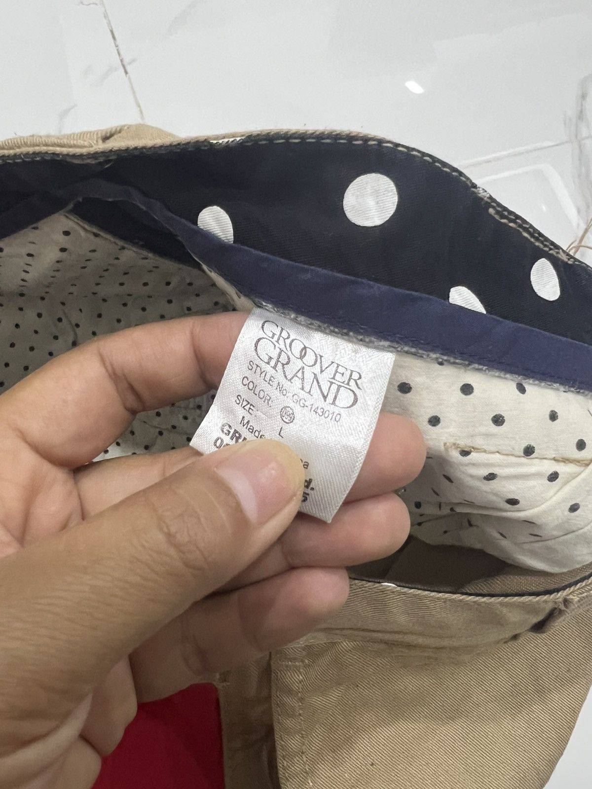 Japanese Brand GROOVER GRAND Workwear Straight Cut Casual Pants Size US 32 / EU 48 - 10 Thumbnail