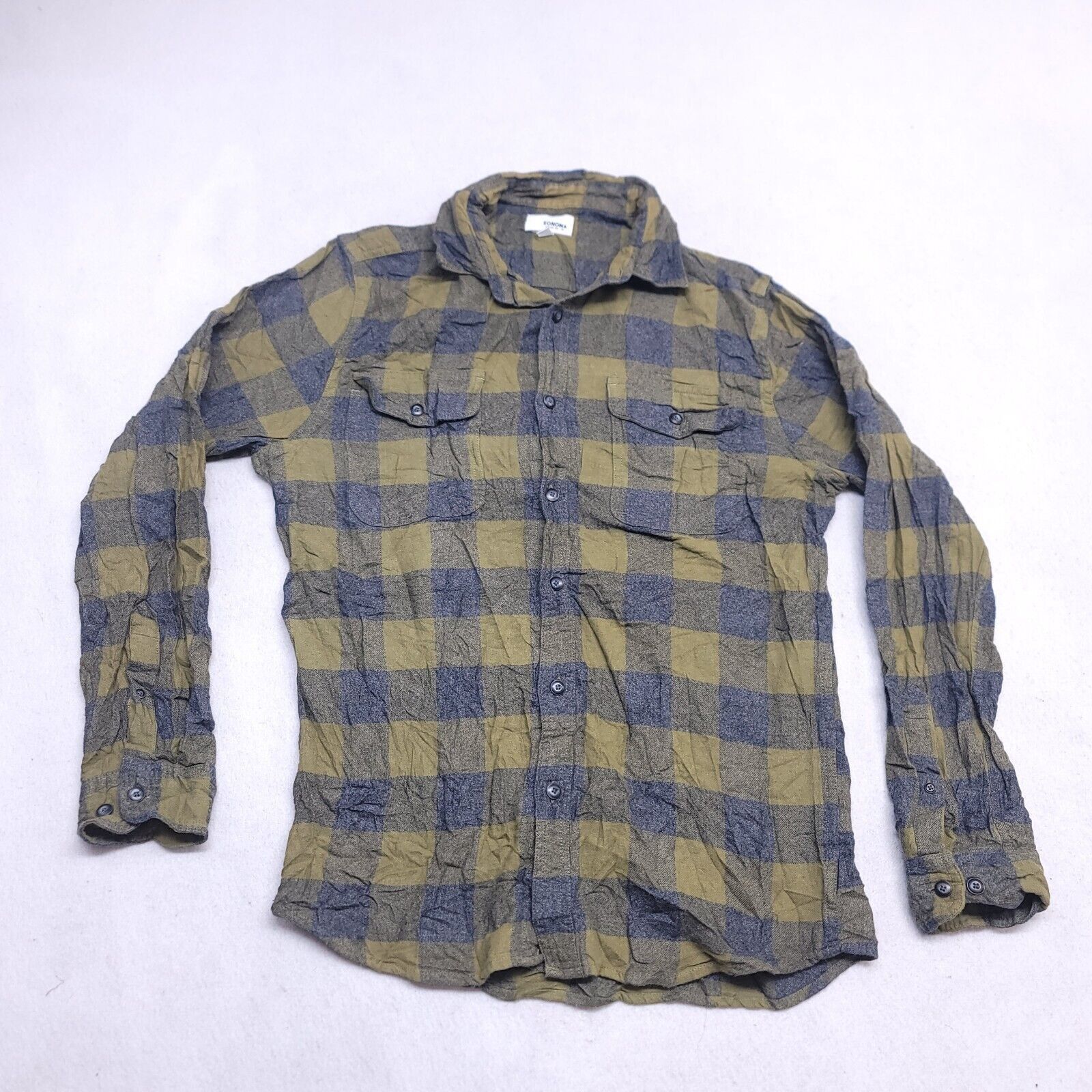 Sonoma Sonoma Buffalo Check Flannel Shirt Mens Size Small S Green Size US S / EU 44-46 / 1 - 2 Thumbnail