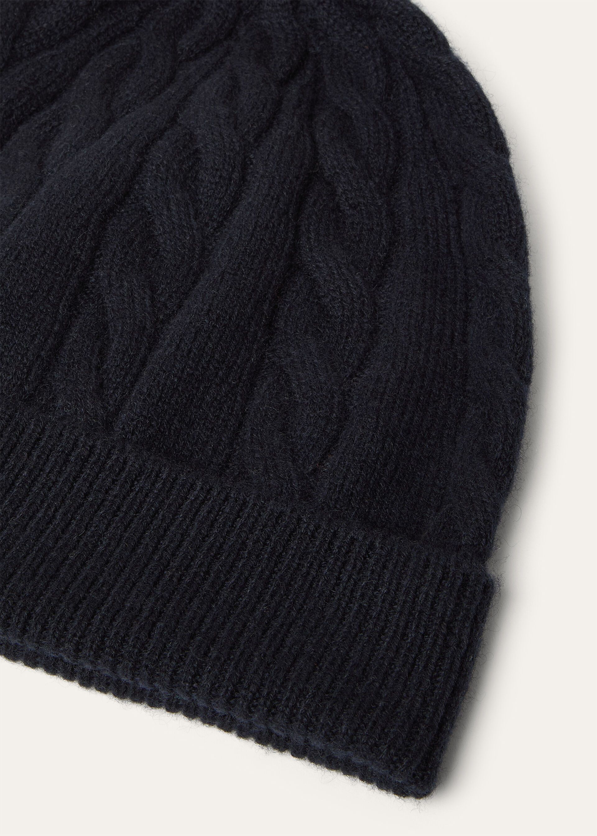 Loro Piana os11x0426 FAQ6426 Size: OS / Cedar Beanie Hat / Cap in Blue Size ONE SIZE - 3 Thumbnail
