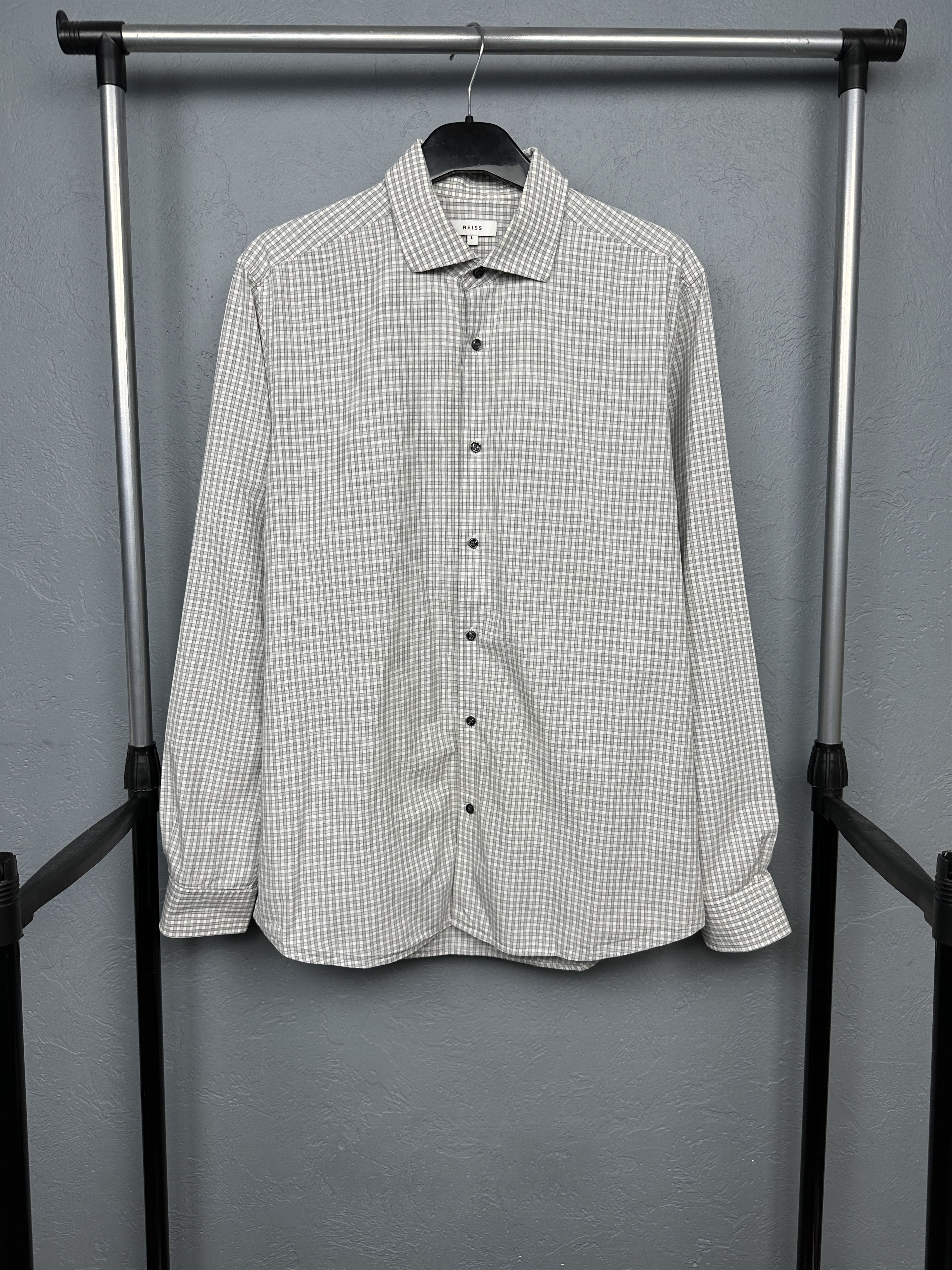 Reiss Reiss Mens Long Sleeve Shirt Size US L / EU 52-54 / 3 - 1 Thumbnail