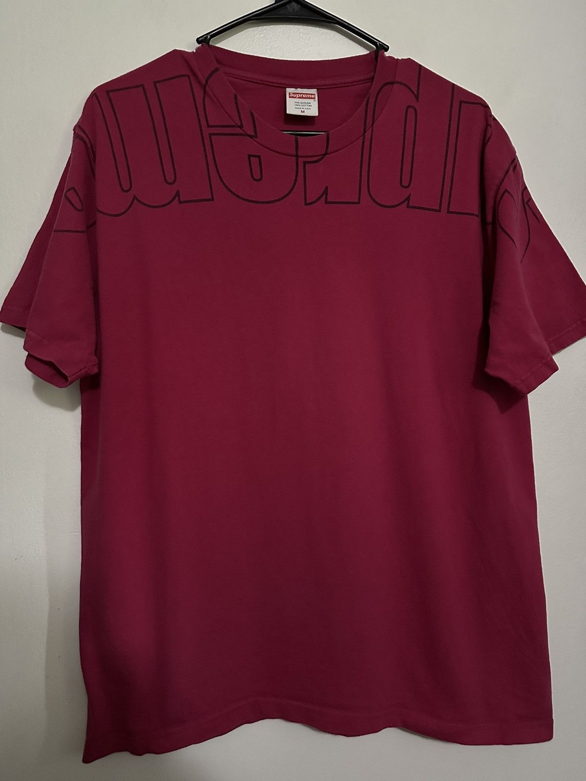 Supreme Upside Down Tee Tops