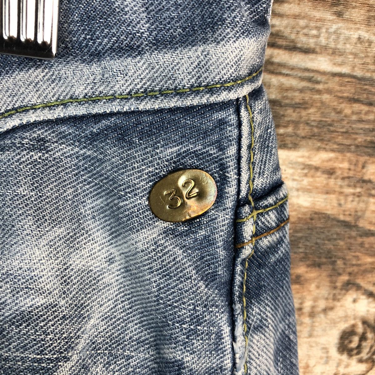 The Superior Labor DL The Superior Labor selvedge Distressed Denim Pants #A2445 Size US 32 / EU 48 - 15 Thumbnail