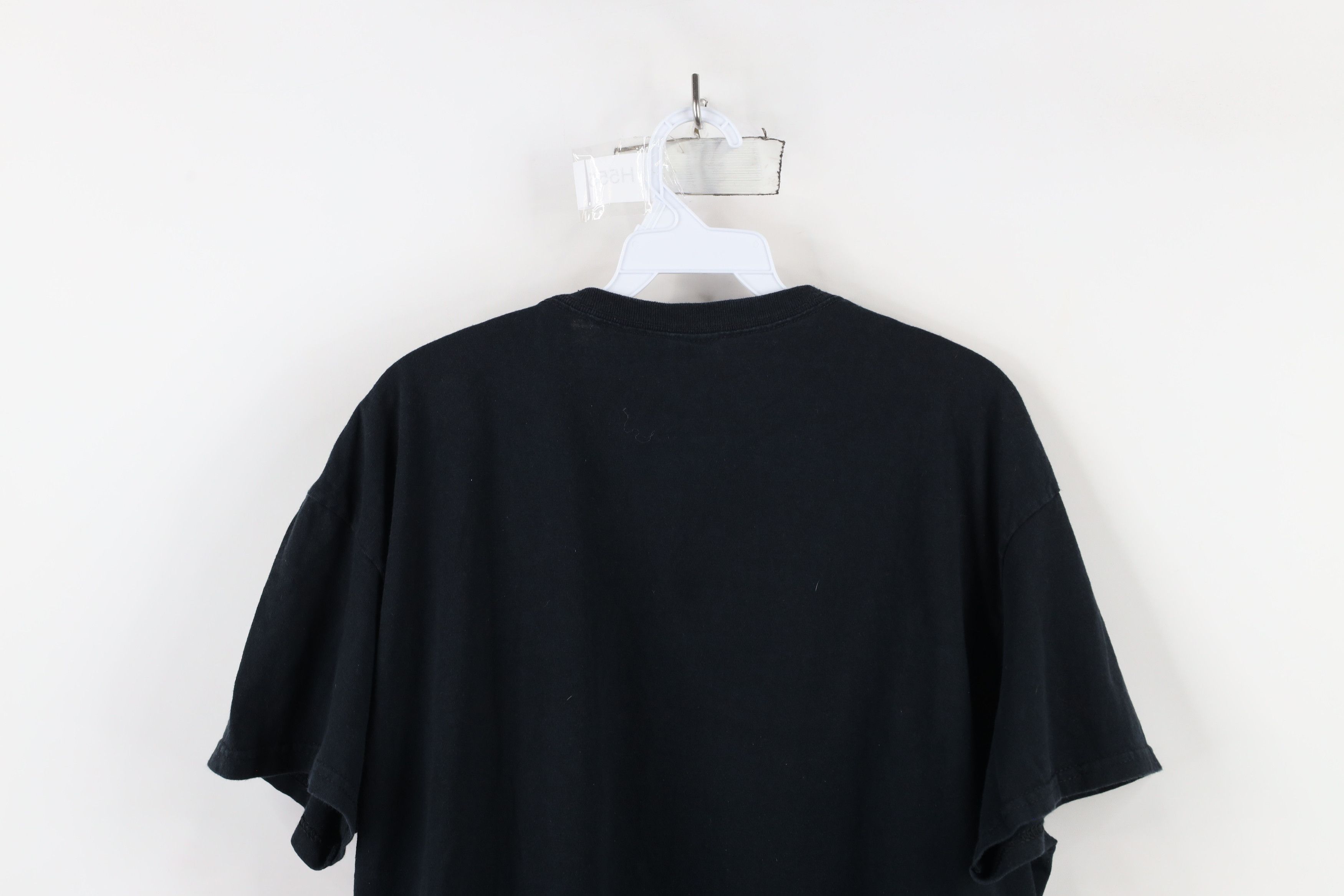 Vintage Vintage 90s Y2K Fox Racing Spell Short Sleeve T-Shirt Black Size US XL / EU 56 / 4 - 12 Thumbnail