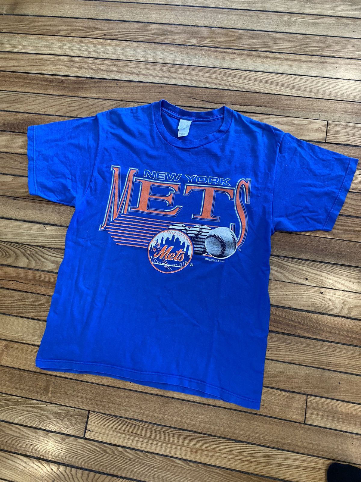Vintage NY Mets vintage Tshirt 1993 Large Size US L / EU 52-54 / 3 - 2 Thumbnail