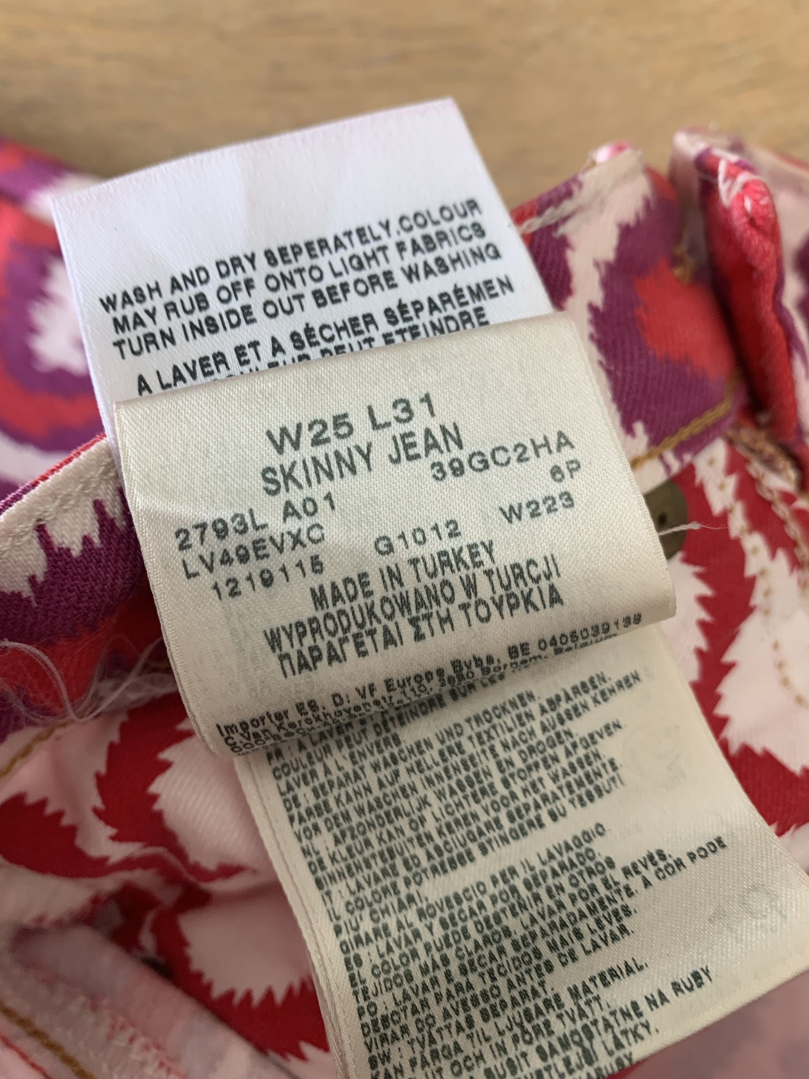 Lee × Vivienne Westwood Brand New Vintage LIPS Skinny Jeans Lee Collab Size 25" / US 0 / IT 36 - 9 Thumbnail