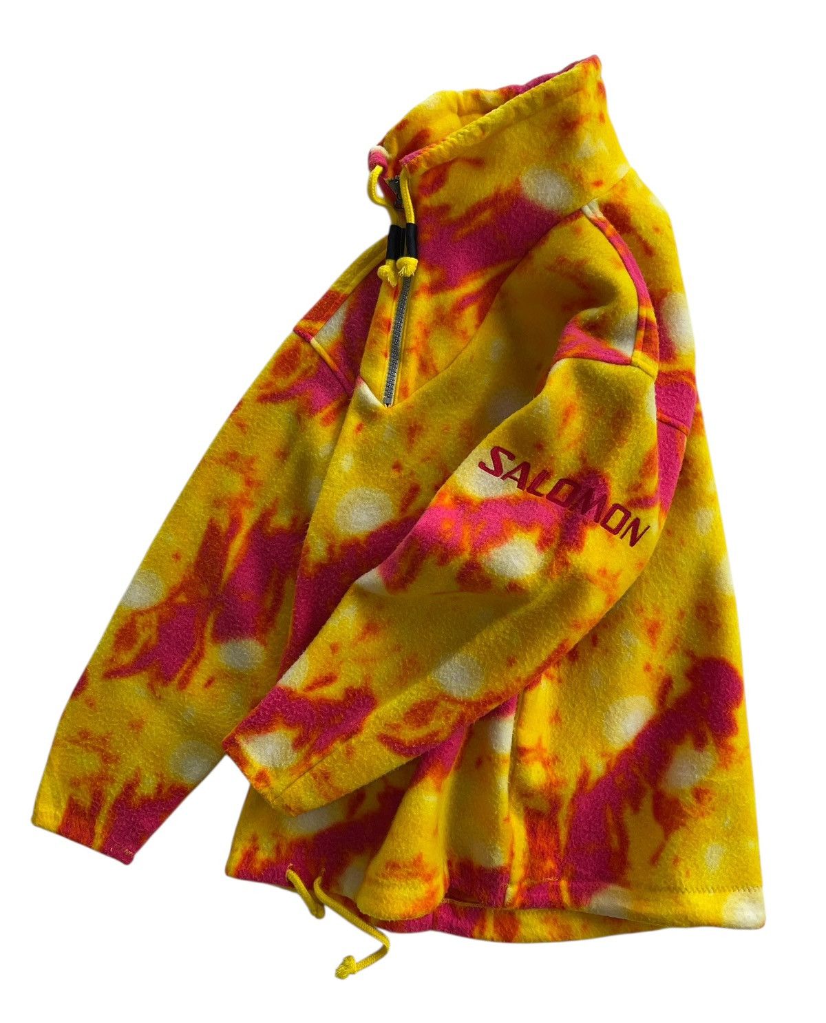 Salomon Vintage Salomon Unisex Pullover Printed Fleece Size US S / EU 44-46 / 1 - 1 Thumbnail