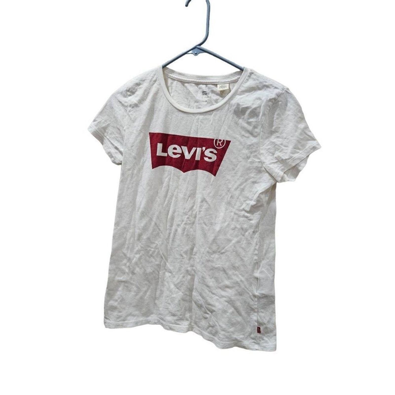Levi's Levis M white tee Size US M / EU 48-50 / 2 - 7 Thumbnail
