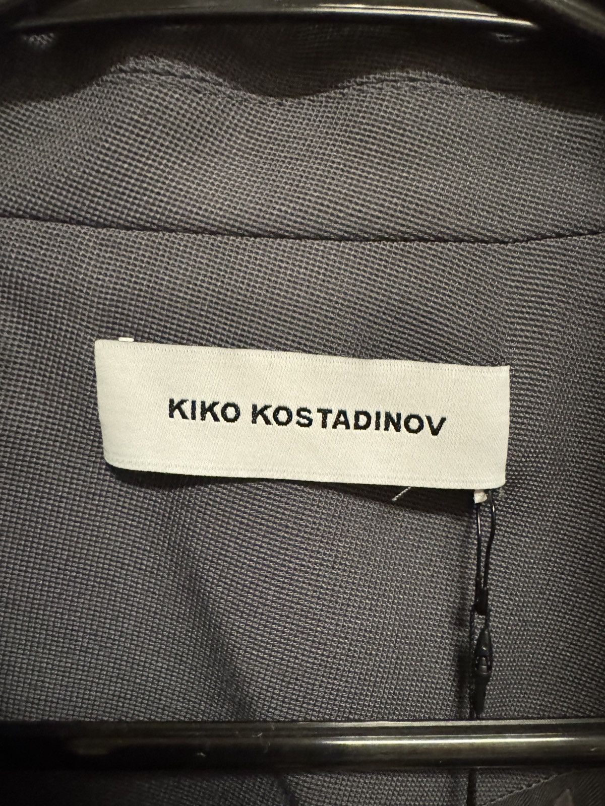 Kiko Kostadinov Kikko Kostadinov Ohne K-Dart Blazer Size 48S - 5 Thumbnail