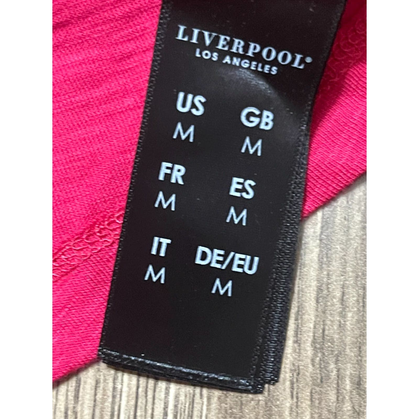 Vintage Liverpool Shirt, Women's Size Medium, Pink, Ruched Short Sleeve Size M / US 6-8 / IT 42-44 - 6 Thumbnail