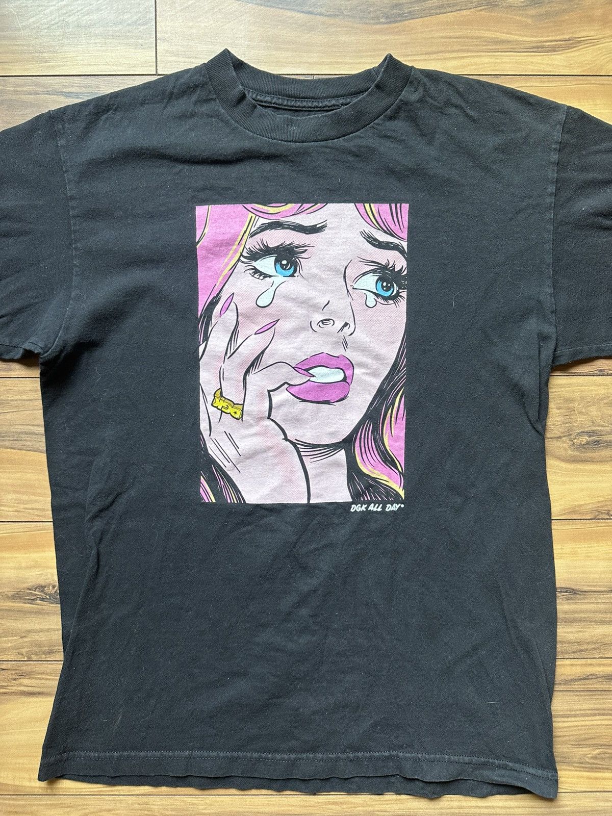 DGK DGK ALL DAY pretty girl crying graphic Size M / US 6-8 / IT 42-44 - 2 Thumbnail