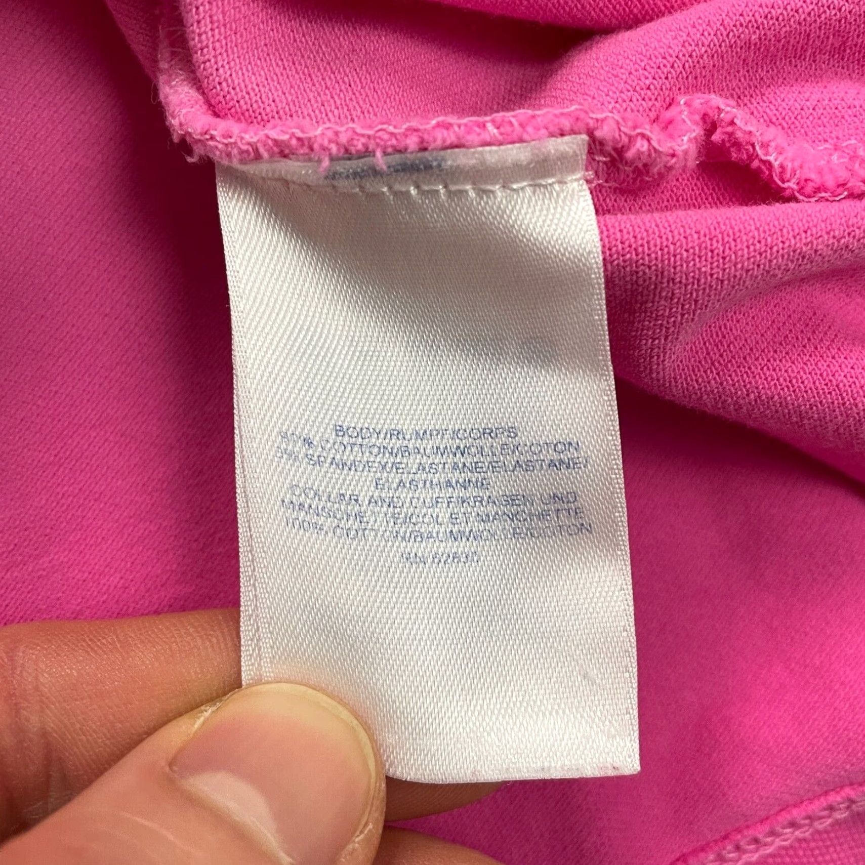 Lands' End Lands' End Polo Shirt Womens Small Pink Ombre Short Sleeve Collared Casual Shirt Size S Women Size S / US 4 / IT 40 - 4 Thumbnail