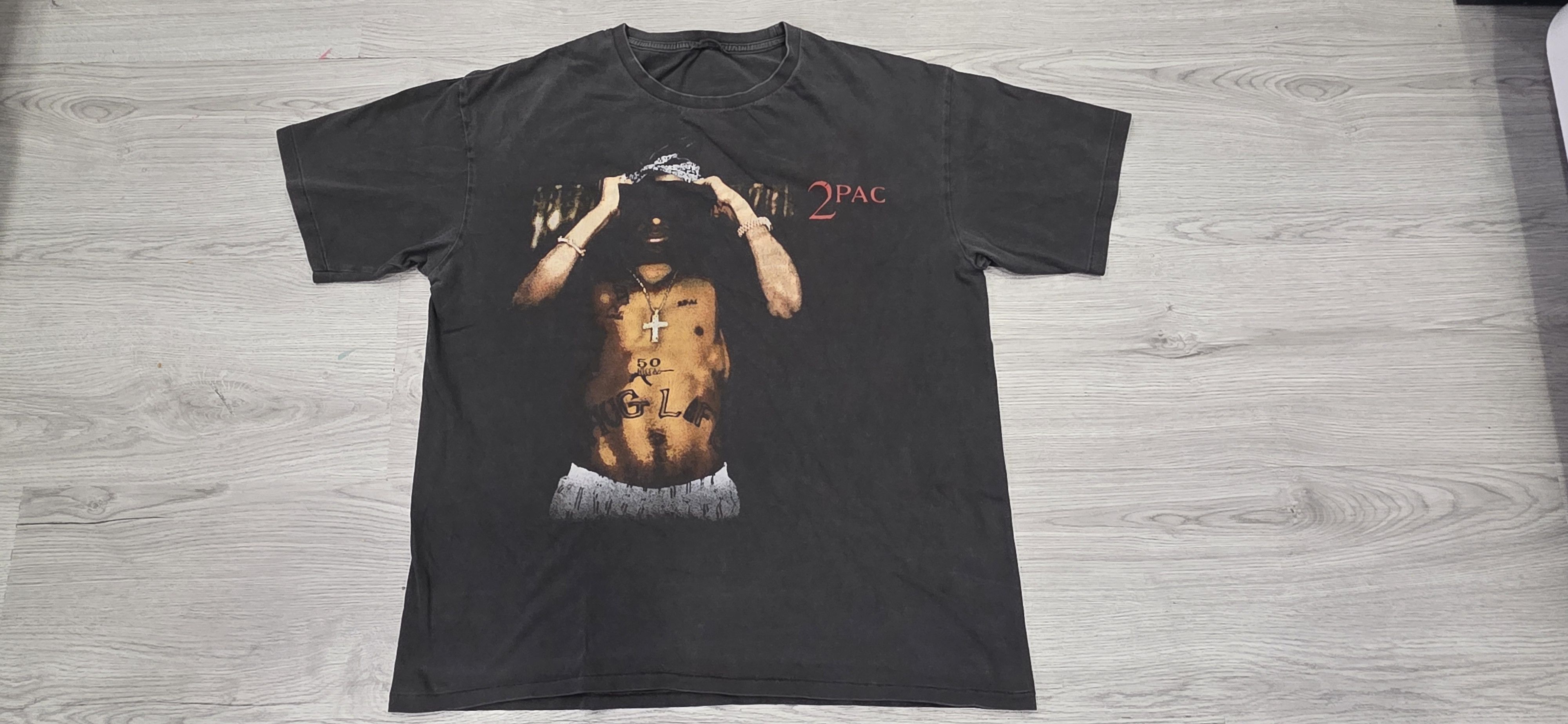 Rap Tees Vintage 90's tupac ALL EYES ON ME Size US XL / EU 56 / 4 - 4 Thumbnail
