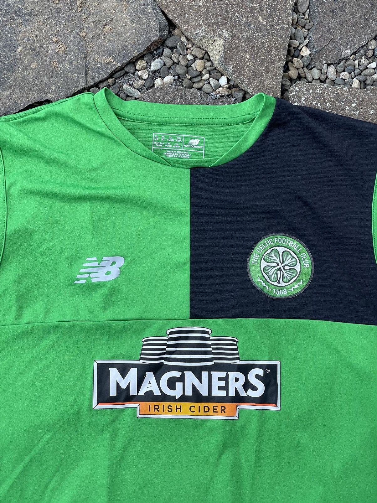 New Balance New Balance Celtic soccer jersey sleeveless training Size US XL / EU 56 / 4 - 3 Thumbnail