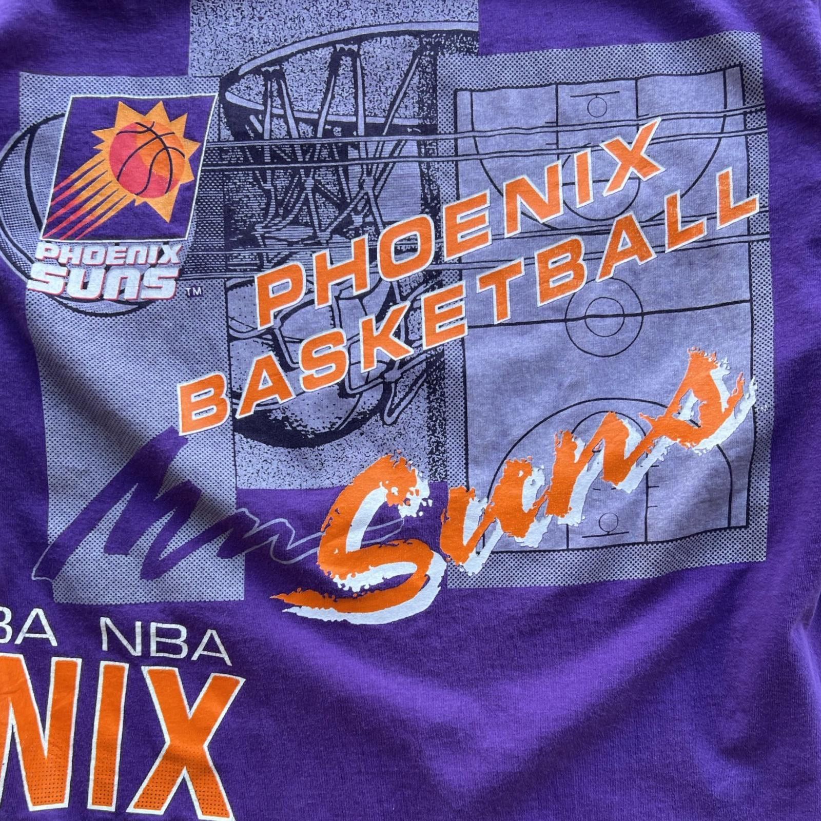 Logo 7 90s Phoenix Suns AOP Vintage Rare Size US L / EU 52-54 / 3 - 5 Thumbnail