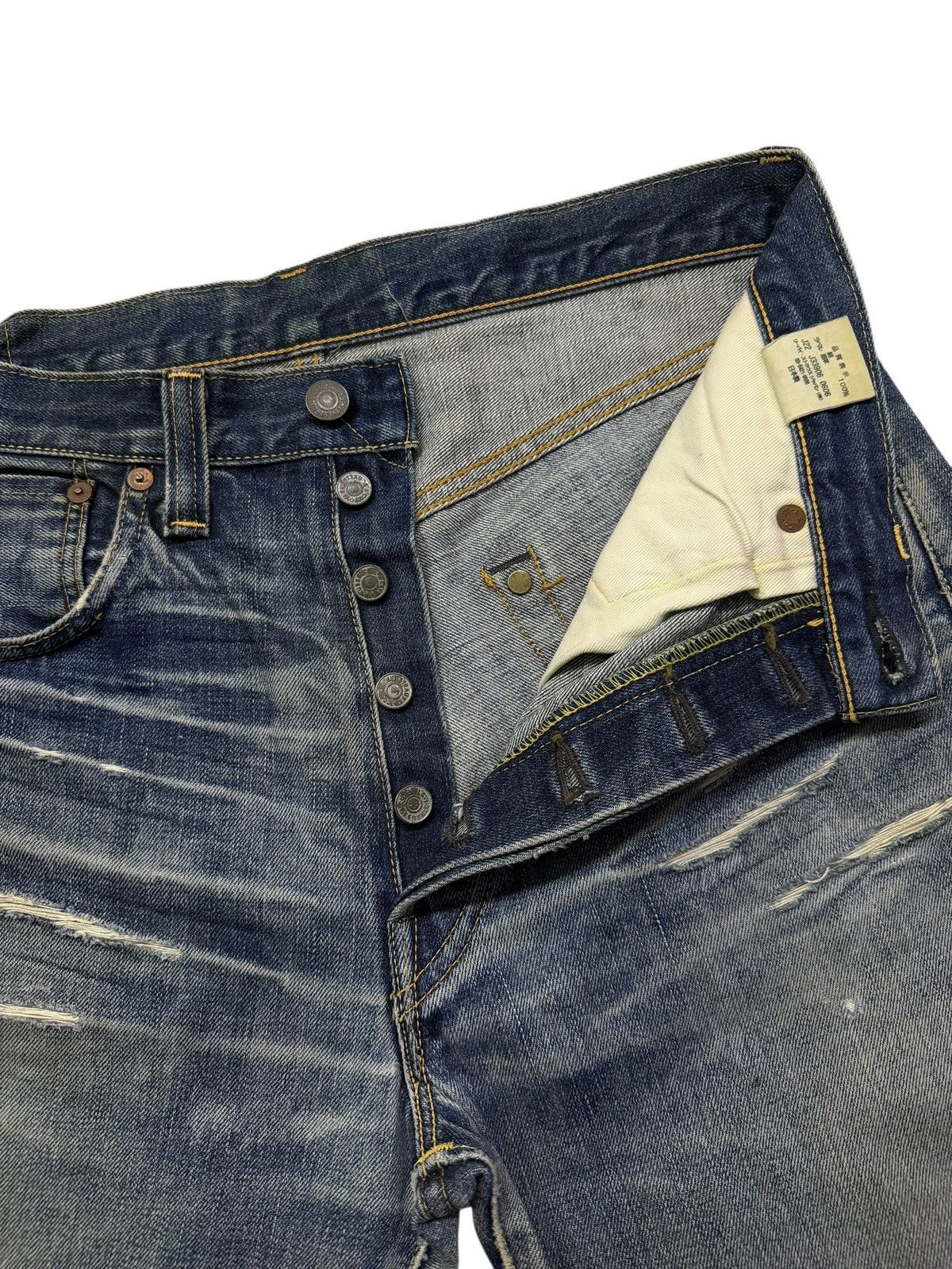 Levi's Vintage Clothing Vintage 00s Levi’s 501-XX 1947 Repro Big E Japan Selvedge 31 Size US 31 - 11 Thumbnail