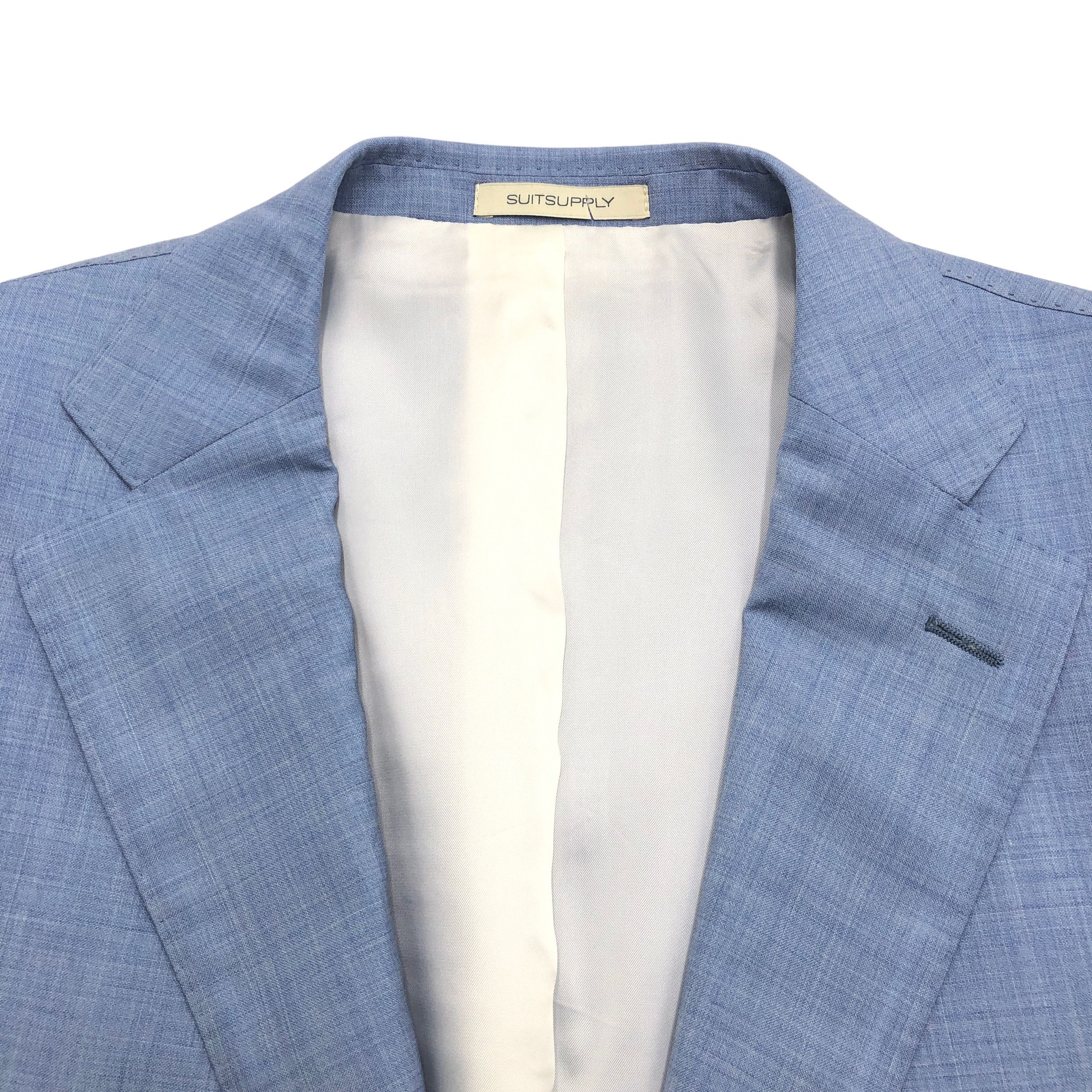 Suitsupply Lazio Single Breasted Wool Blazer Size EU:54; UK:44; US:44S Size 44S - 4 Thumbnail