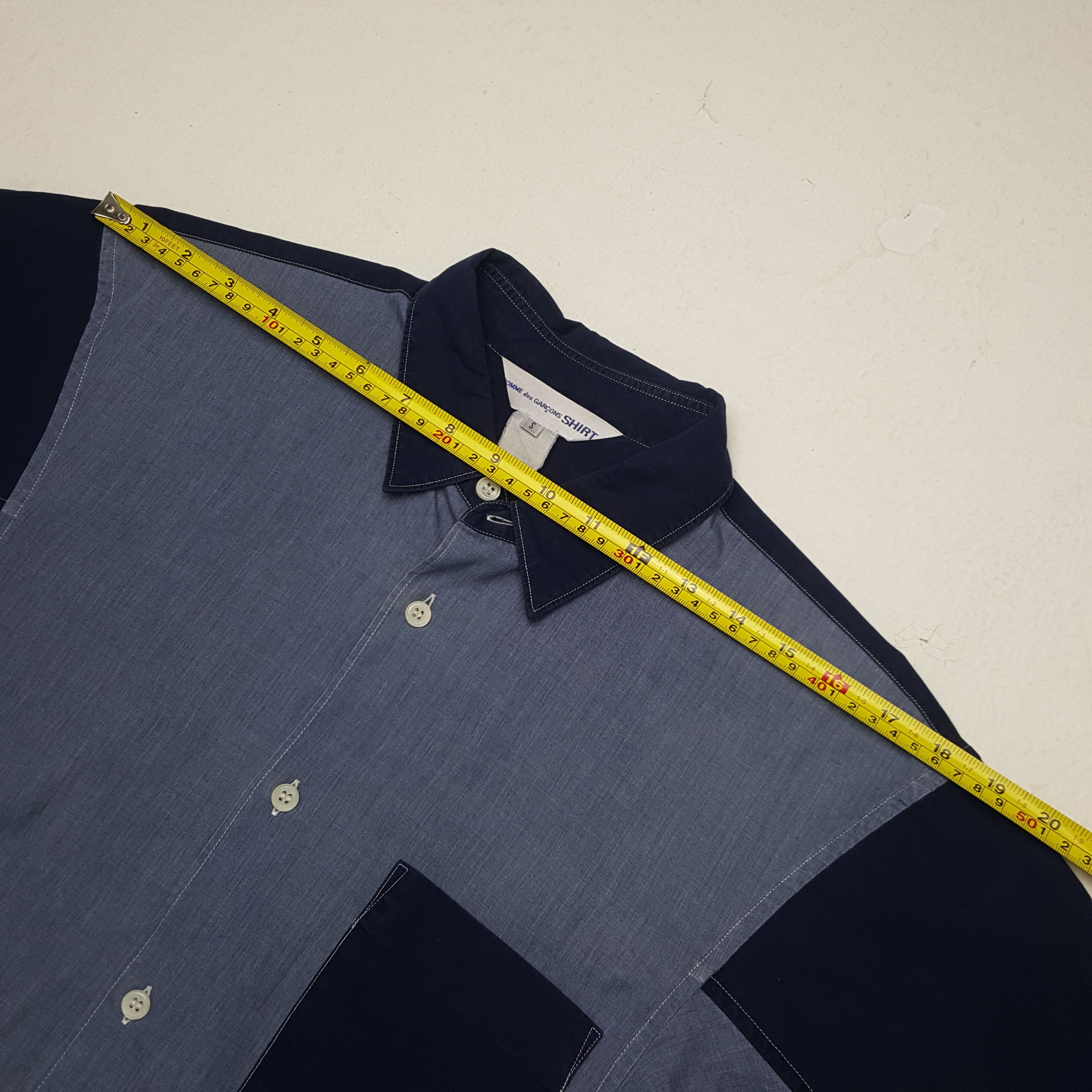 Comme des Garcons SHIRT × Japanese Brand × Vintage Vintage Comme des Garcons Japan Button Up Shirt Size US M / EU 48-50 / 2 - 5 Thumbnail