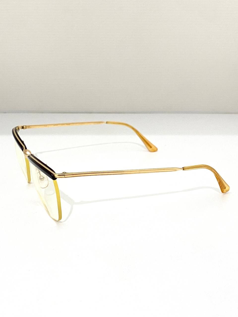 Other Amor France Gold Plated Brow Eyeglasses Vintage Size ONE SIZE - 5 Thumbnail