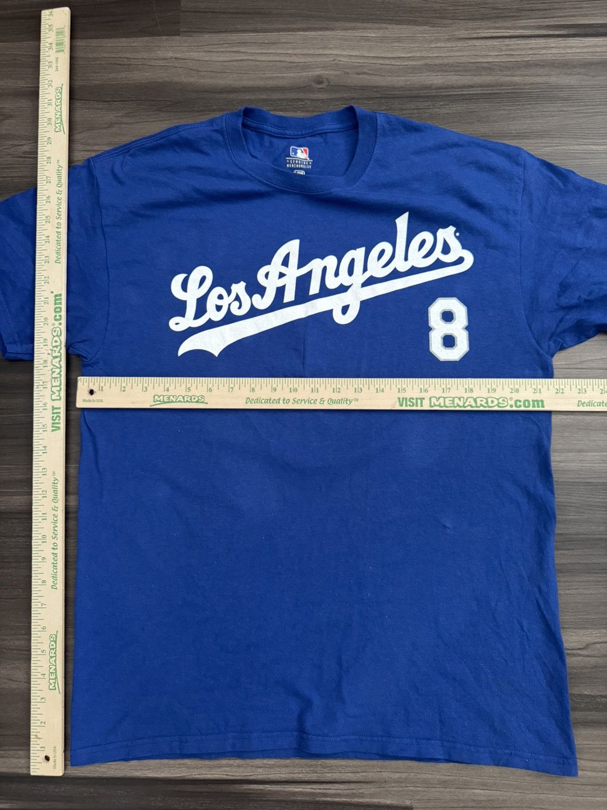 MLB MLB Los Angeles Dodger Manny Machodo #8 Short Sleeve Men’s L Size US L / EU 52-54 / 3 - 3 Thumbnail