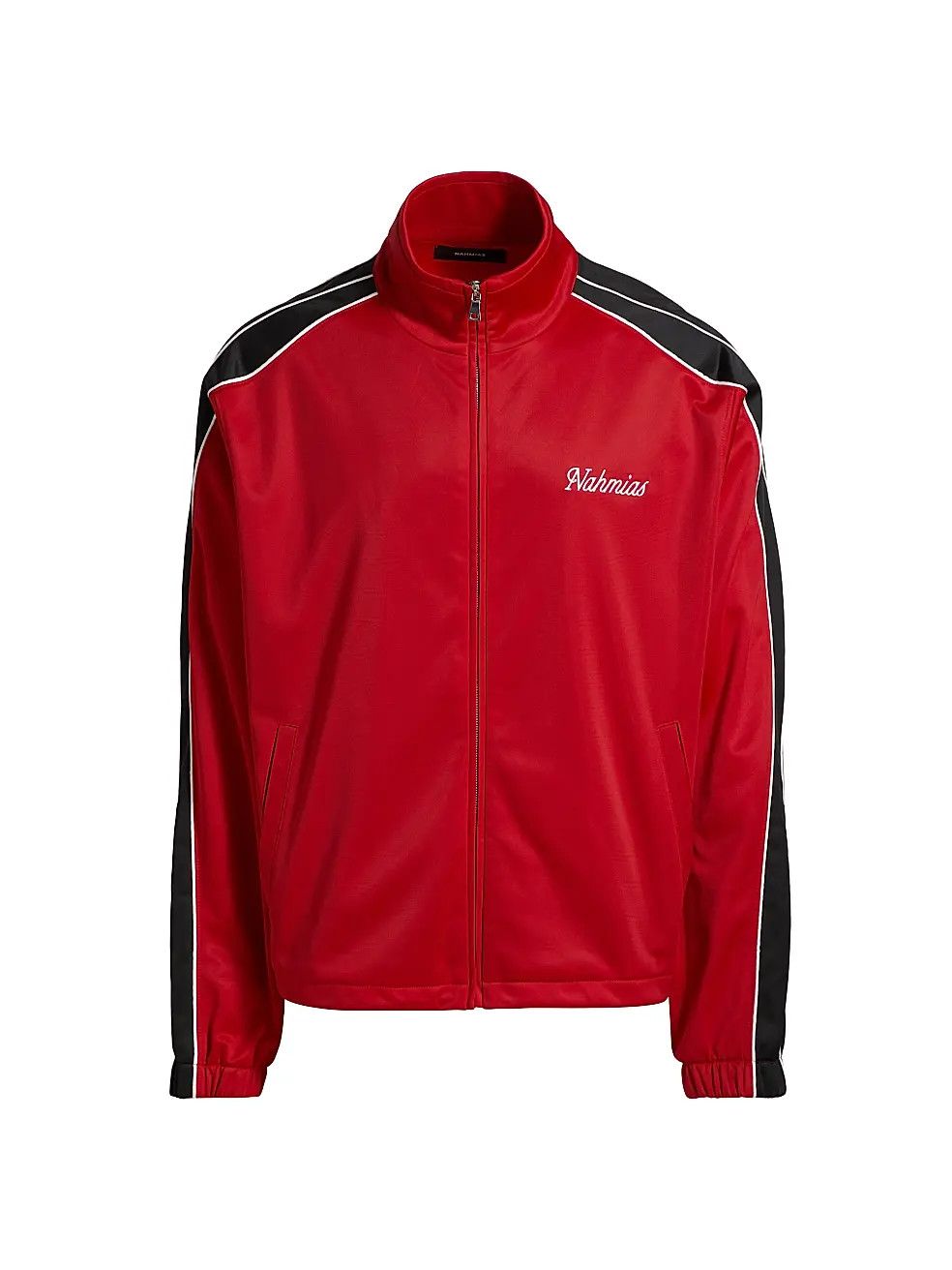 Nahmias os11x0326 Contrast-Trim Track Jacket in Red/Black Size US S / EU 44-46 / 1 - 1 Thumbnail