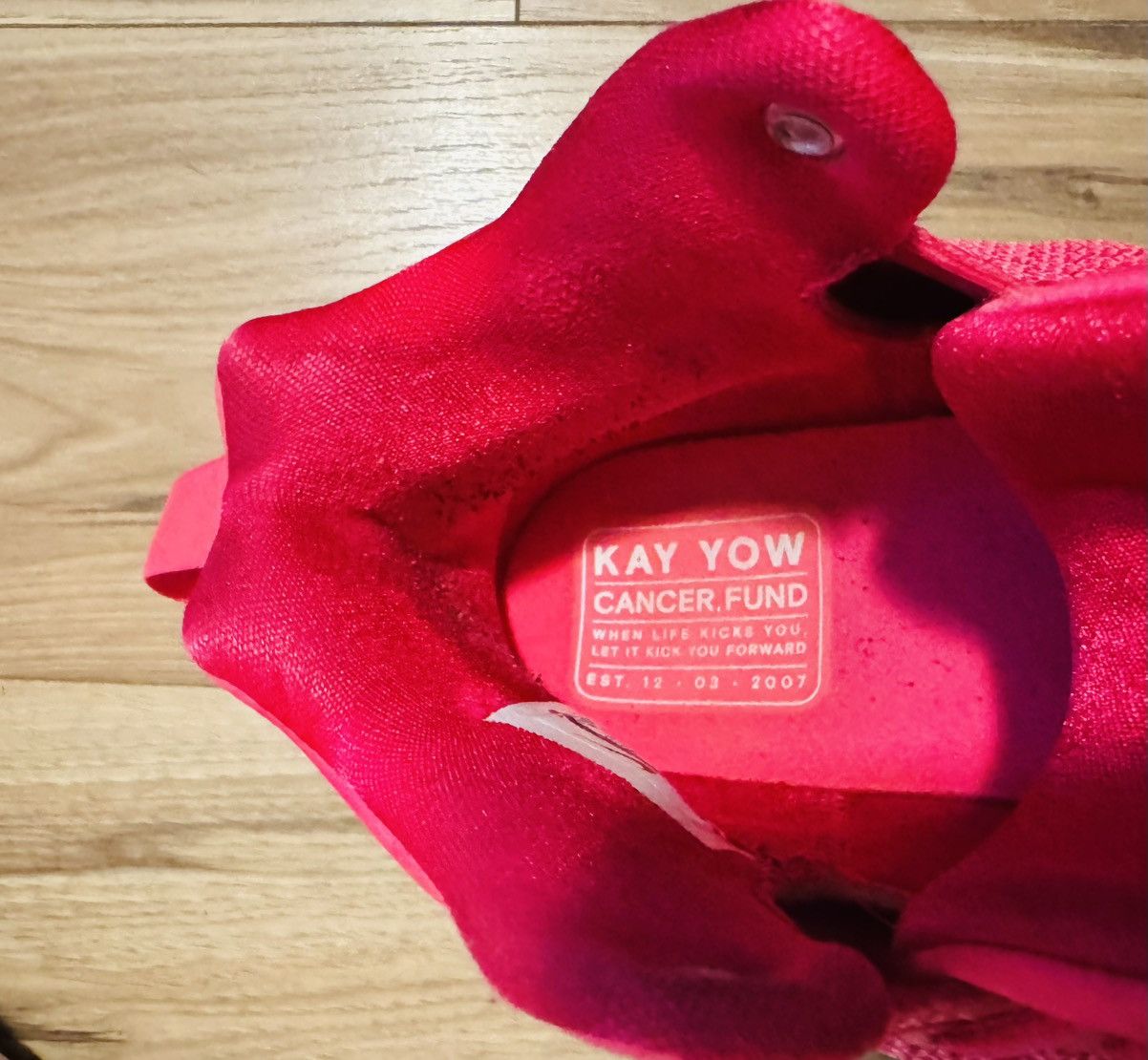 Designer × Nike Nike Zoom Rev Kay Yow Breast Cancer Men's Basketball Shoes Size US 10.5 / EU 43-44 - 5 Thumbnail