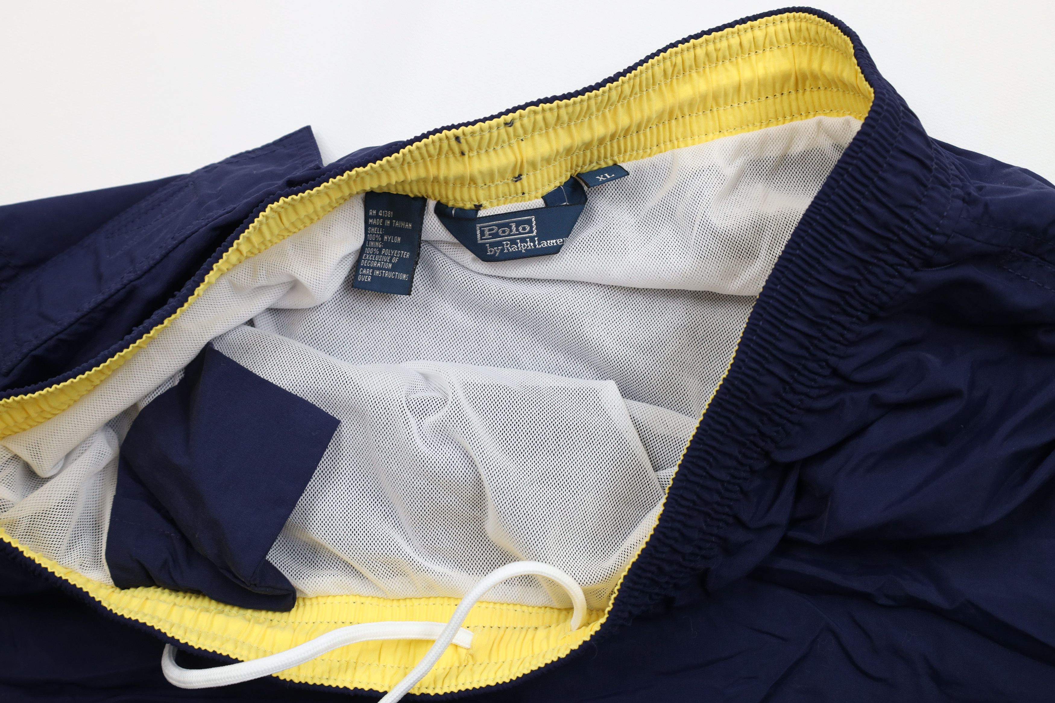 Ralph Lauren Vintage 90s Ralph Lauren Above Knee Lined Shorts Swim Trunks Size US 36 / EU 52 - 7 Thumbnail