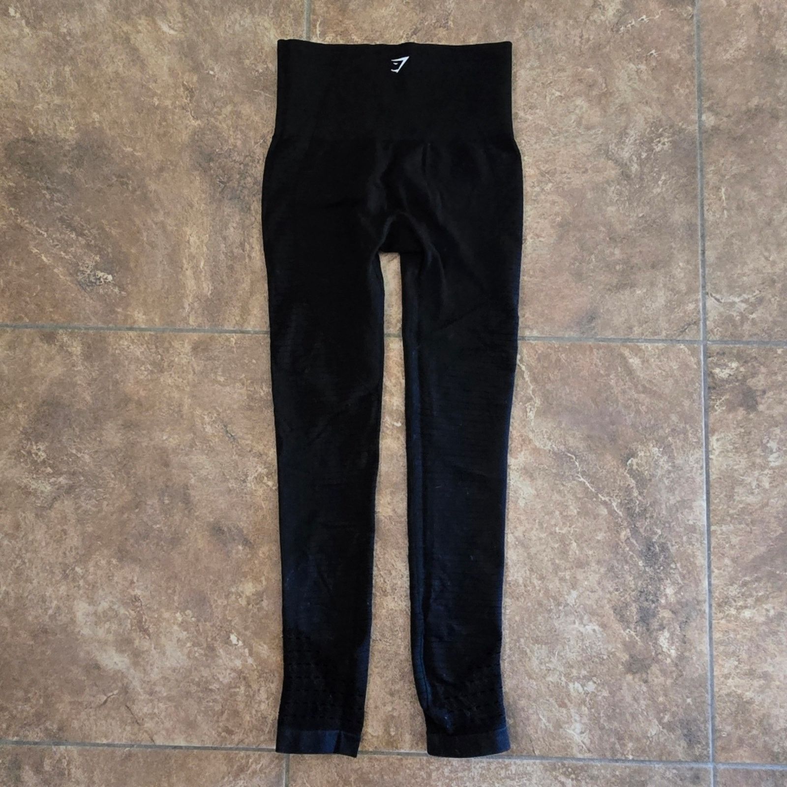 Gymshark Black | GYMSHARK | High Waisted Legging Size 26" / US 2 / IT 38 - 2 Thumbnail