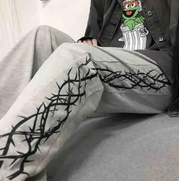Japanese Brand Matsumaru x Mio Side Print Sweatpant Size US 29 - 8 Thumbnail
