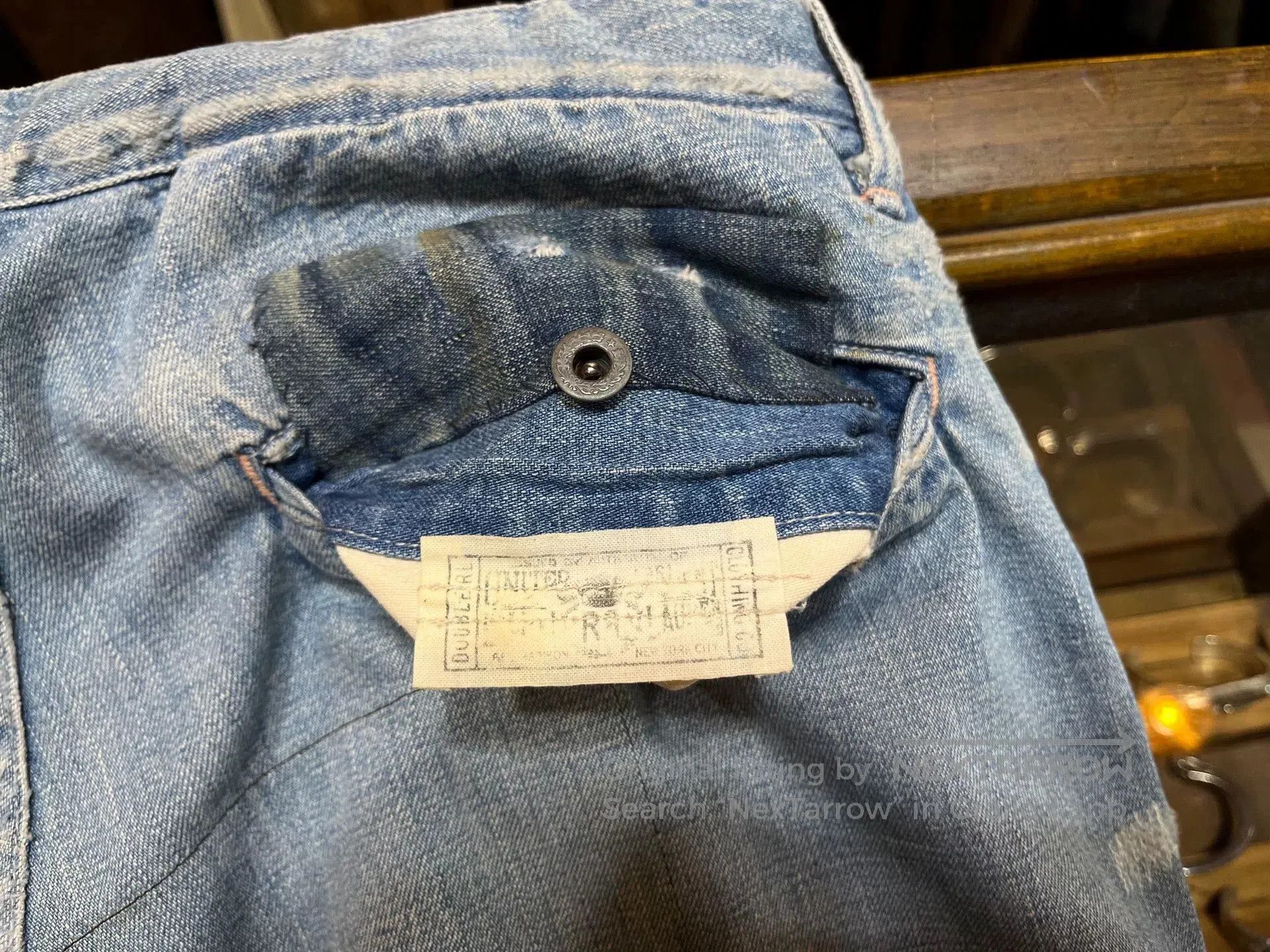 RRL Ralph Lauren limited edition patchwork denim pants. Size US 30 / EU 46 - 7 Thumbnail