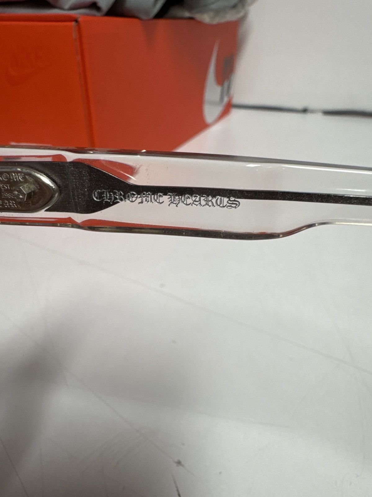 Chrome Hearts CHROME HEARTS 'DICK FITZENER' CRYSTAL GLASSES Size ONE SIZE - 8 Thumbnail