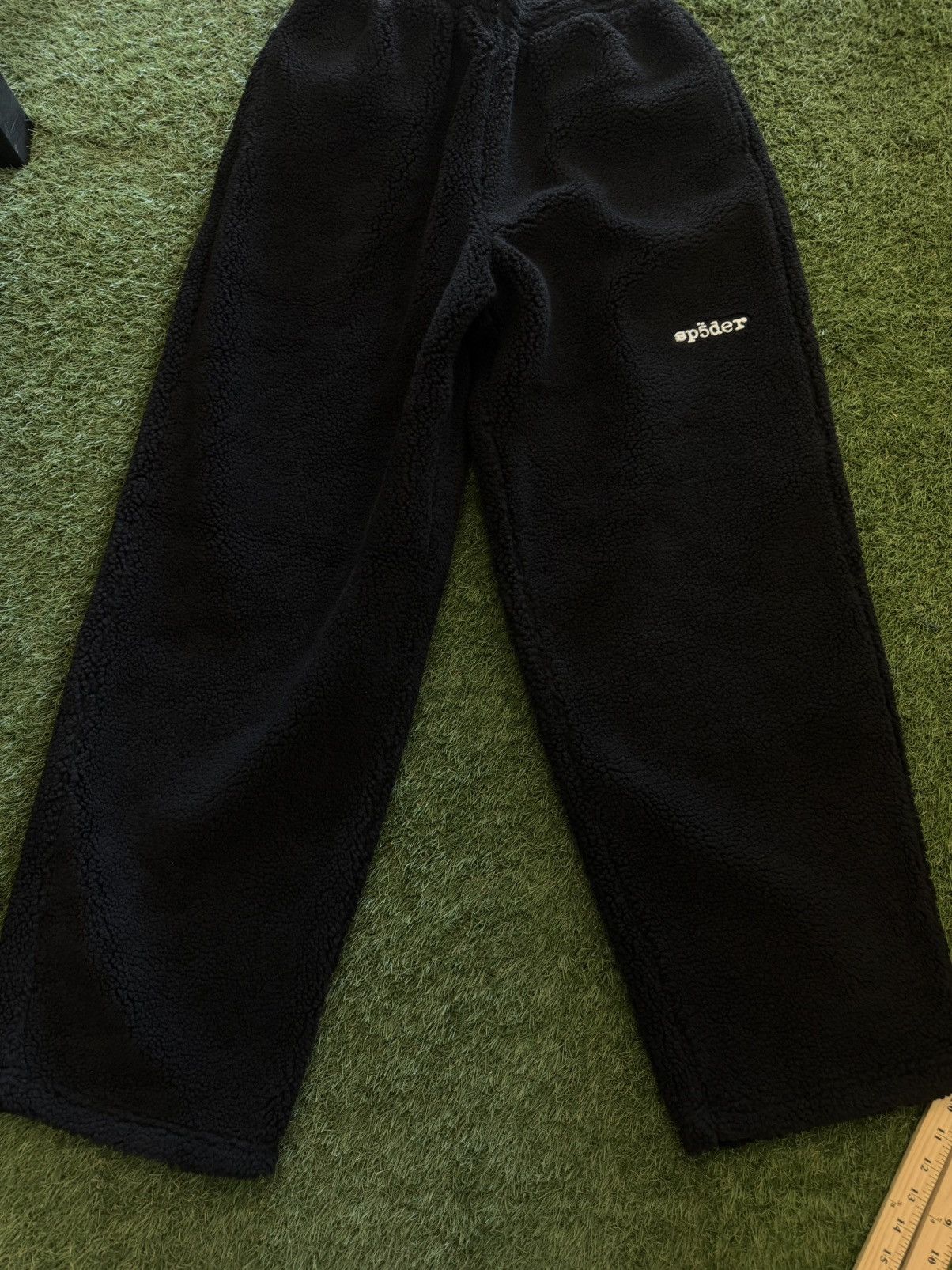 Sp5der Sp5der Worldwide Teddy Fleece Sweatpants Size M Size US 30 / EU 46 - 4 Thumbnail
