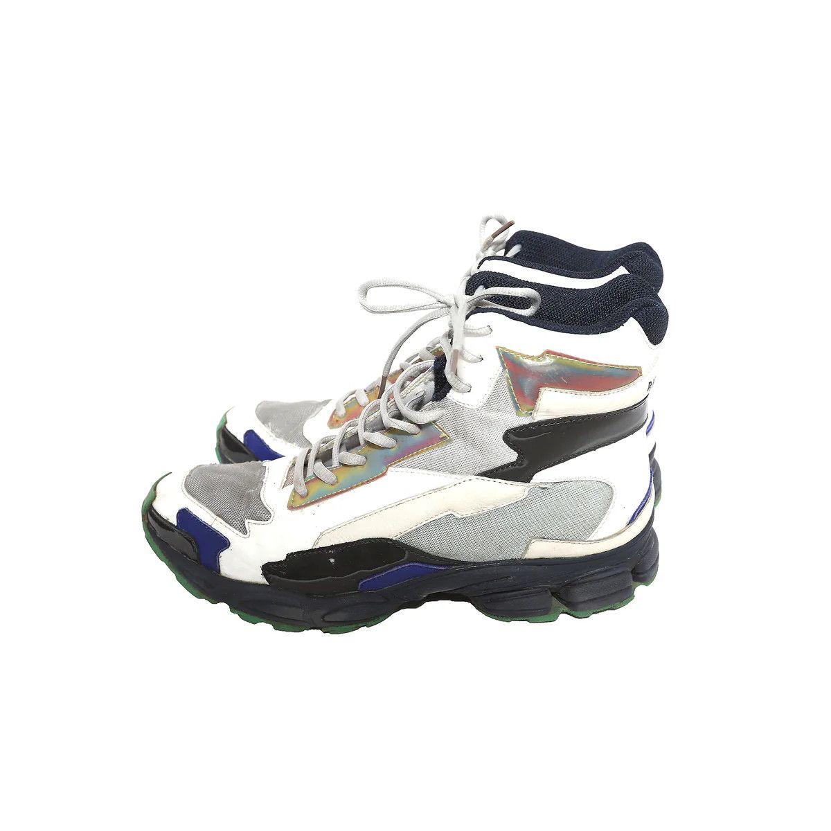 Raf Simons Raf Simons SS13 Holo Hightop Sneakers Size US 10 / EU 43 - 2 Thumbnail
