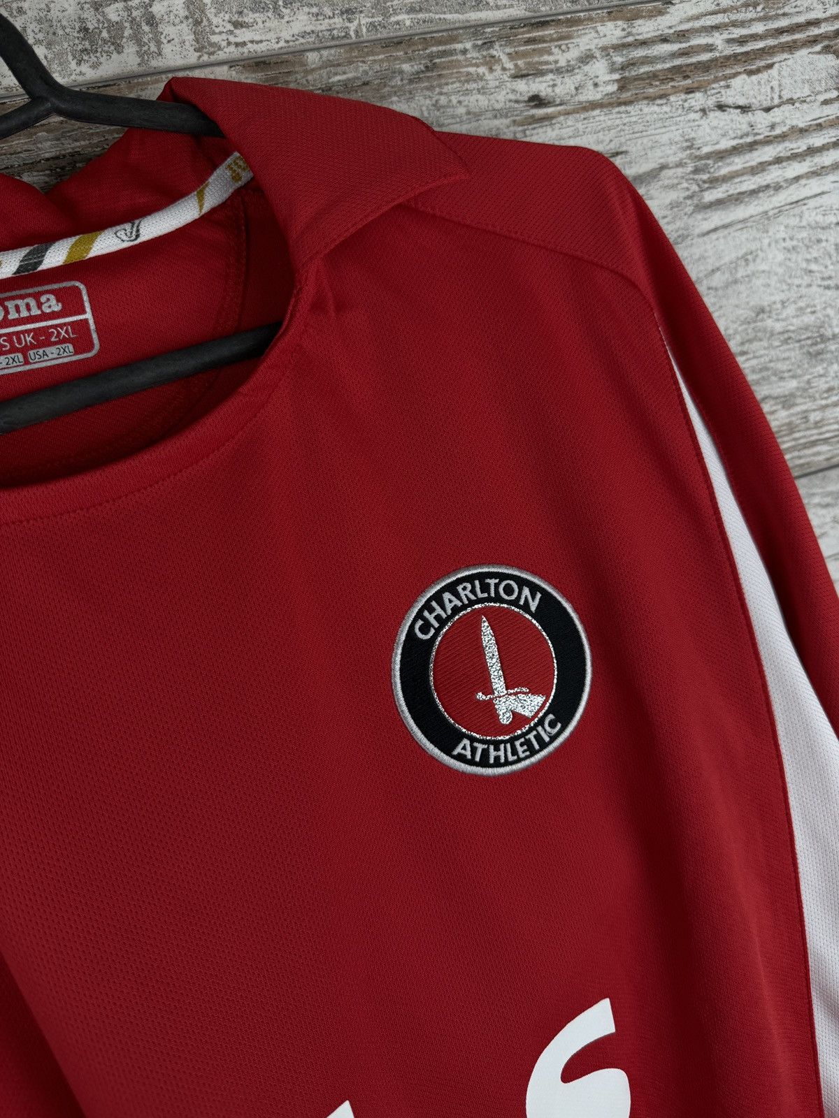 Vintage Mens Vintage Charlton Athletic Darren Bent T-shirt jersey Size US XXL / EU 58 / 5 - 7 Thumbnail
