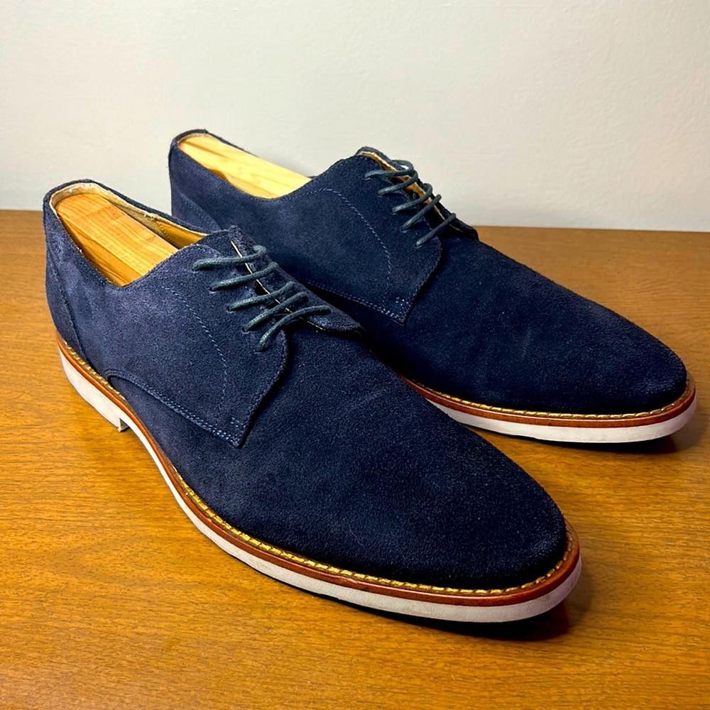 Hugo Boss Suede Summer Oxford - Hugo Boss - Size 9 Size US 9 / EU 42 - 1 Thumbnail