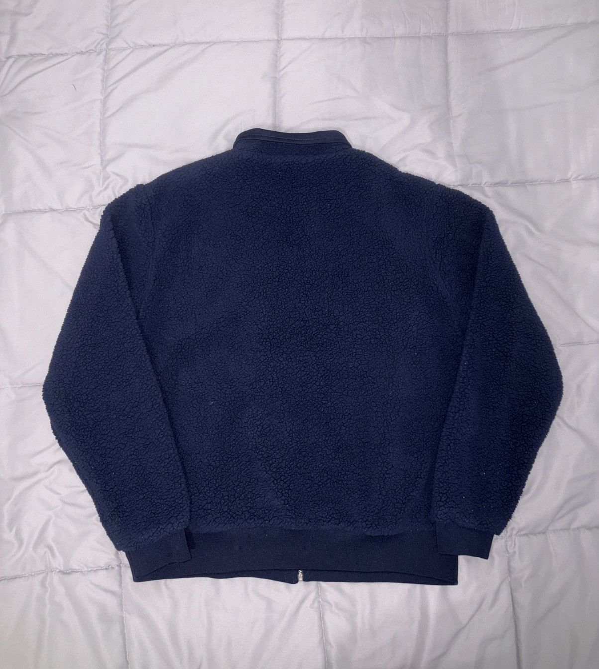 Fila Fila Men’s Finch Sherpa Jacket Navy Blue Sz Medium Size US M / EU 48-50 / 2 - 2 Thumbnail