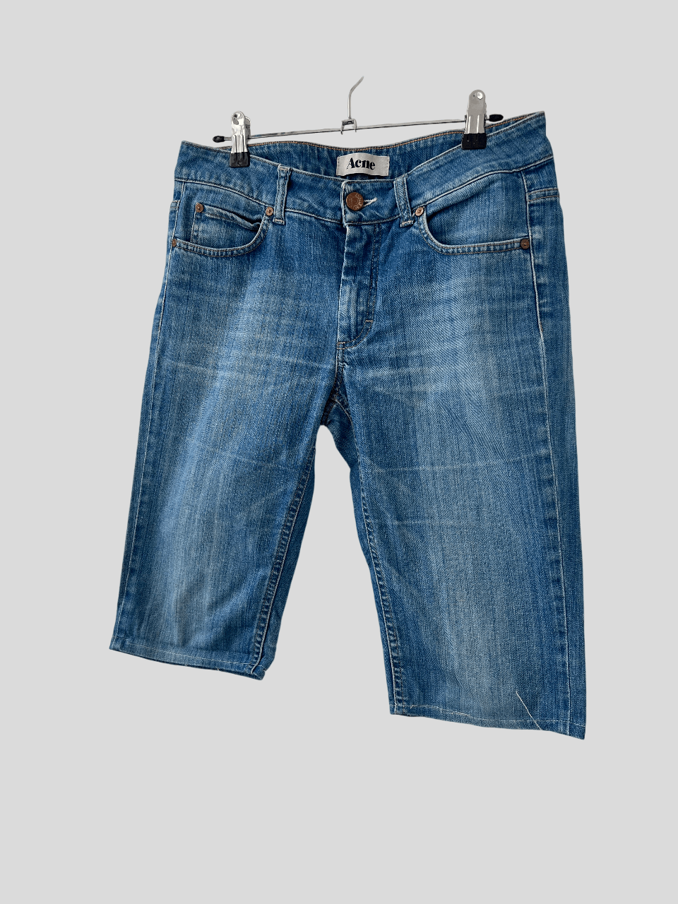 Acne Studios Acne Studios Hex Lena Denim Shorts 30x32 Size 30" / US 8 / IT 44 - 2 Thumbnail