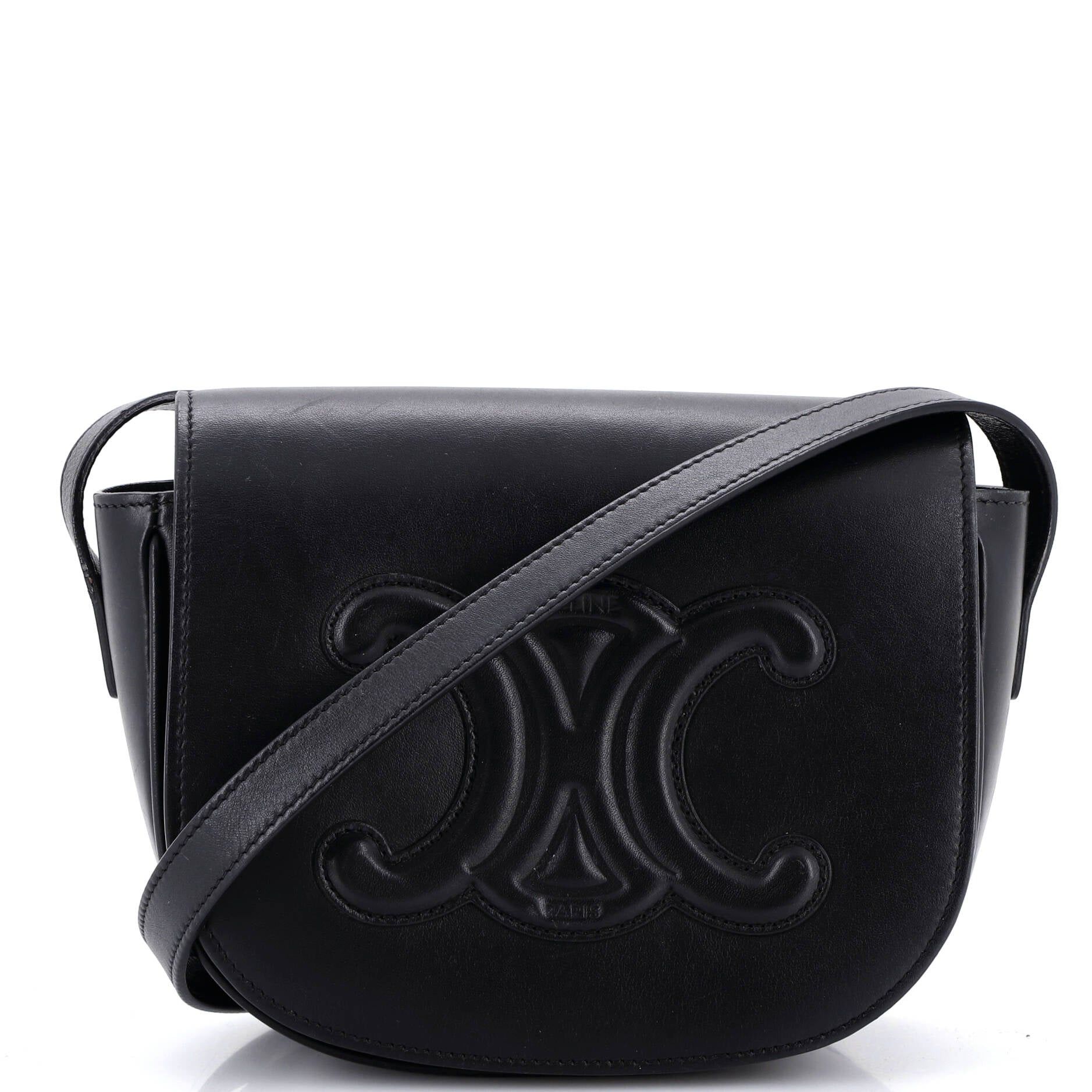 Celine Cuir Triomphe Folco Bag Size ONE SIZE - 1 Thumbnail