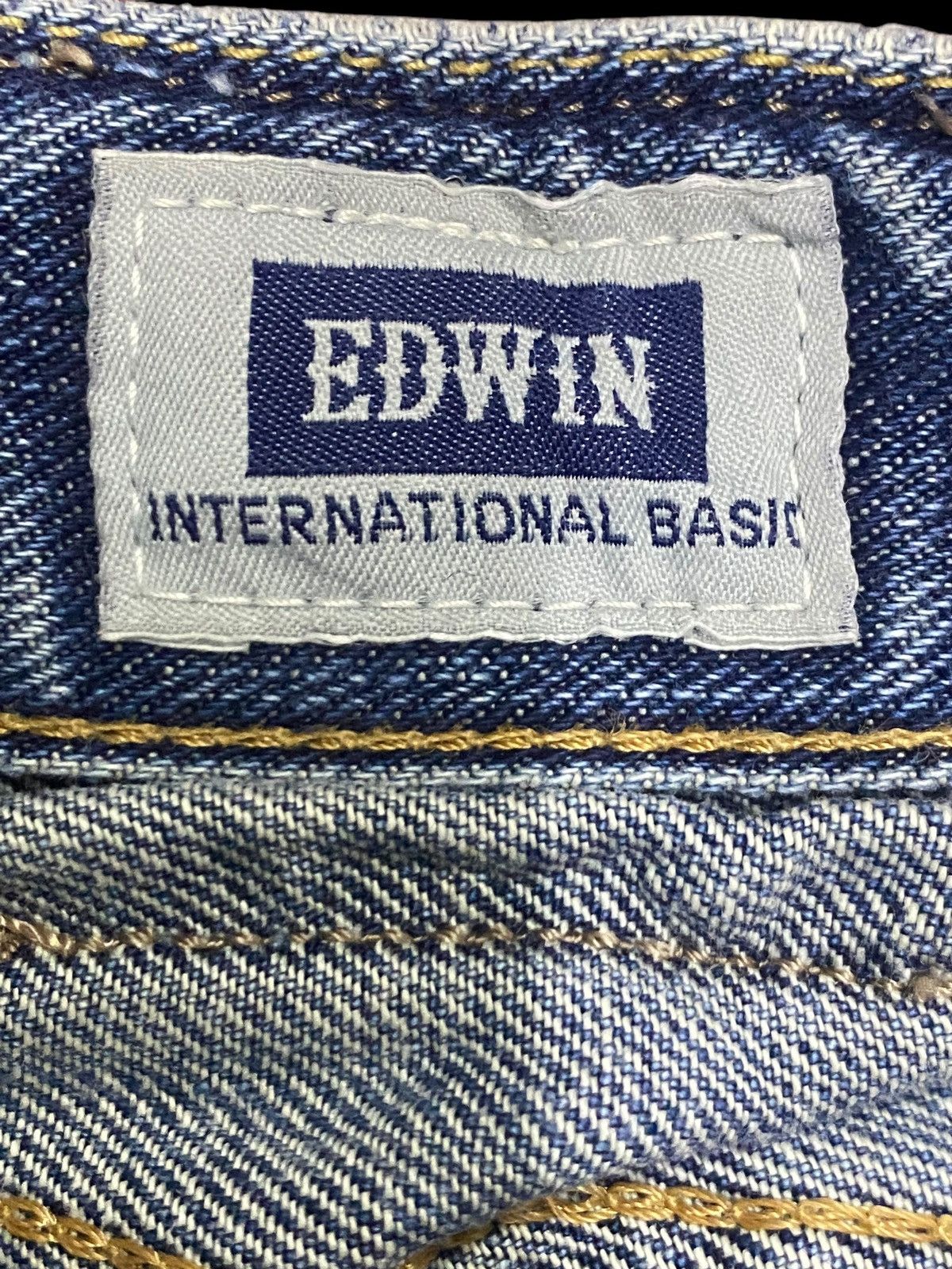 Junya Watanabe Vintage Edwin Patched Faded Wash Distressed Jeans Size US 30 / EU 46 - 18 Thumbnail